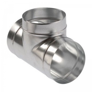 T-idom horganyzott acél NA  630/  630/  630 mm 90°