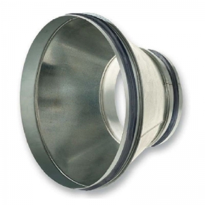 Koncentrikus szűkítő horganyzott acél  NA  800 /  315 mm gumitömítéssel RDG