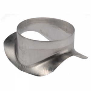 Nyeregidom horganyzott acél  NA  355 /   80 mm 90°