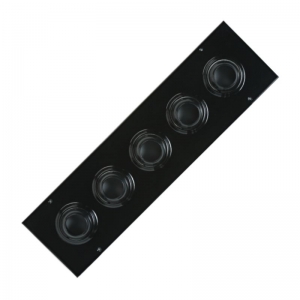 JET-MR 1 x  6 vetőfúvóka rácssor négyszög légcsatornához