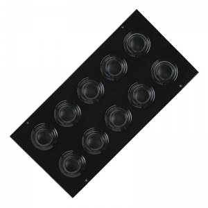 JET-MR 2 x  6 vetőfúvóka rácssor négyszög légcsatornához