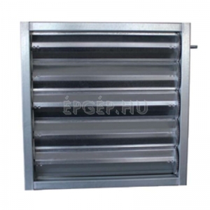 JS 250 típusú légmennyiség szabályzó zsalu 1000 x 1000 mm (nem légtömör)