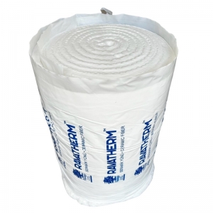 Kerámiaszálas hőszigetelő paplan 7200 x 610 x 25 mm (4,39 m2), 96 kg/m3, max. alkalmazási hőmérséklet 1200 °C