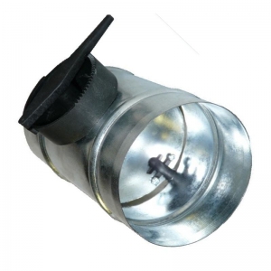 Kézi mozgatású pillangószelep NA  80 mm, műanyag karral, tömítés nélkül