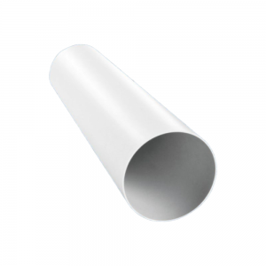 Kör  keresztmetszetű műanyag (PVC) légcsatorna  NA 125 mm  1,00 méter / szál