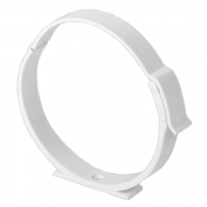Kör keresztmetszetű műanyag (PVC) légcsatorna felfogató elem NA 125