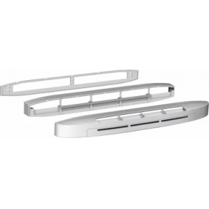 ISOLA HY higroszabályozású légbeeresztő, 6 és 45 m³/h, fehér RAL9016 + CE2A esővédő rács