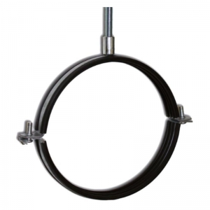 Légtechnikai gumis csőbilincs DN  630 mm  M 10 csatlakozással (OBMN)