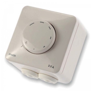 MTY 2,5 fokozatmentes kézi vezérlésű fordulatszám szabályzó   (230 V ; 50 Hz ; 2,5 Amper)