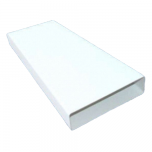 Műanyag  (PVC) lapos légcsatorna  60 x 204 mm, h = 0,50 méter