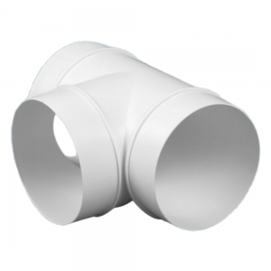 Műanyag (PVC) légcsatorna T-idom (egál T) NA150 mm