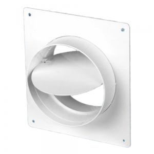 Műanyag (PVC) takarólap visszacsapó szeleppel NA 150 mm