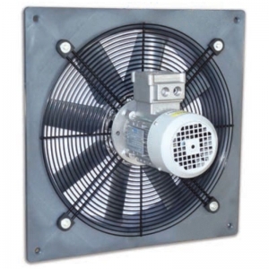 PLATE-M ATEX   4-254 M robbanásbiztos fali axiálventilátor IEC meghajtómotorral, max. 1425 m³/h légszállítással