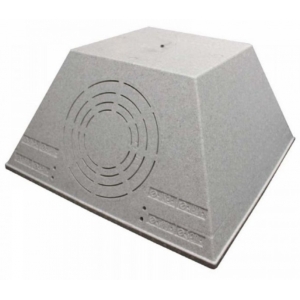 PPS-PES-300-125 csatlakozó doboz mennyezeti anemosztátokhoz