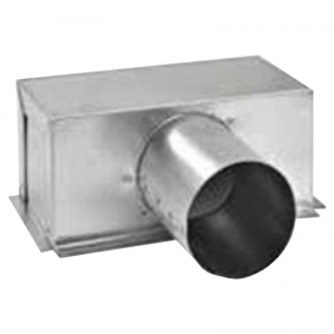 REW-2  csatlakozó doboz  600 x  200 mm / 1 x NA200 mm oldalsó csatlakozócsonk