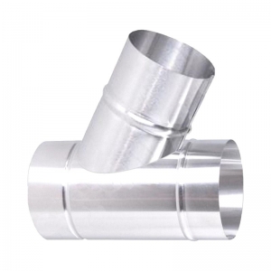 Rozsdamentes egál T-idomok 45° - MINTA