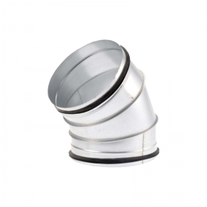 Saválló könyökidomok 45° gumitömítéssel - MINTA