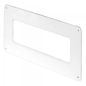 Takarólap 60x204 mm-es négyszög laposcsatornákhoz