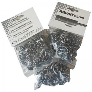 ThermaClips zárókapocs PE csőhéjak felhelyezés utáni zárásához (100 db/csomag)