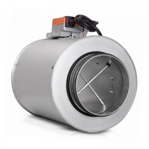 VAV-KCI NA 500 mm motoros mozgatású hő- és hangszigetelt házas légmennyiség szabályzó