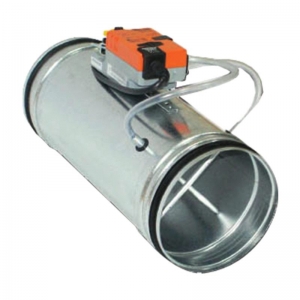 VAV-KC 160 motoros mozgatású, szigeteletlen házas légmennyiség szabályzó (NA160; 24V)