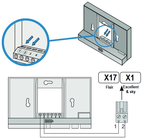 DCREN AC kapcsolási vázlat