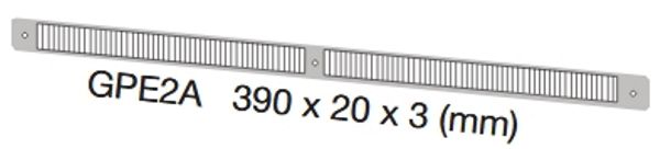 GPE2A rovarrács - geometriai méretek 