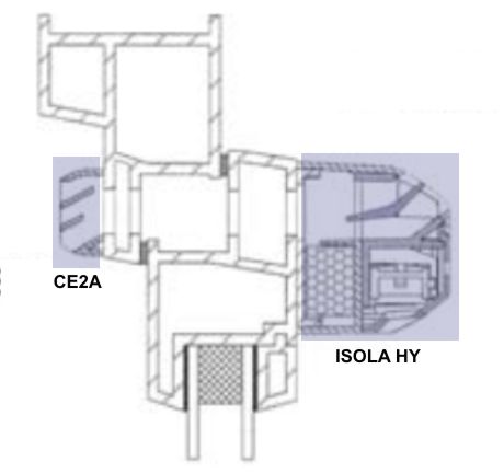 Isola HY - beépítési vázlat 1