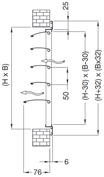 OKM I beépítési vázlat