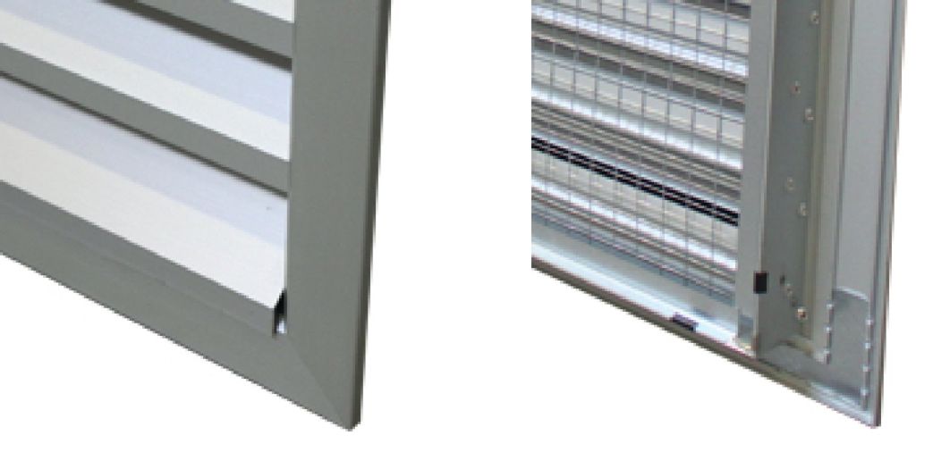 BLR-S50 vízvető és madárvédő háló kialakítás