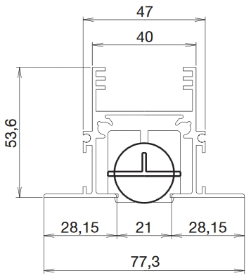 AKM egysoros résbefúvó geometriai méretek