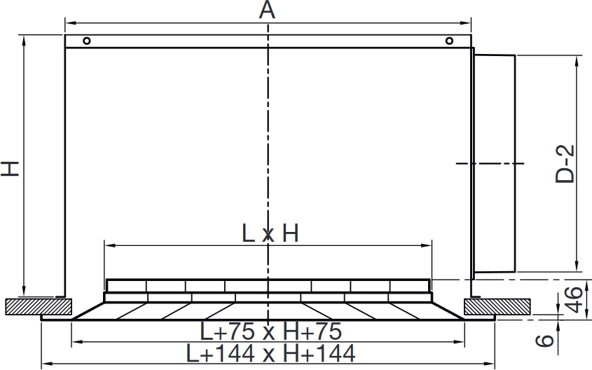 APW-4 - csatlakozódobozos beépítés